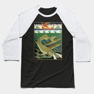 Underwater - The Epic Volga - Ivan Bilibin Baseball T-Shirt